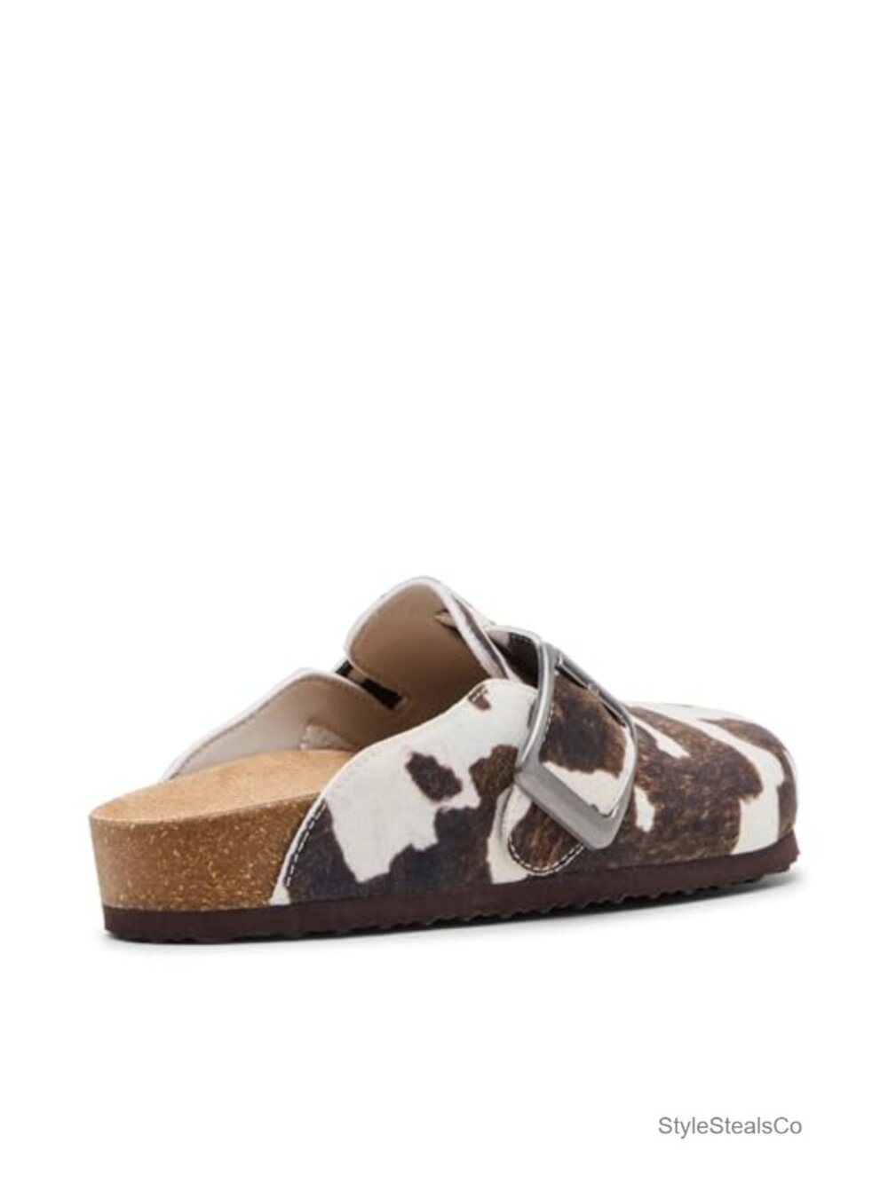 Classic Clog with Buckle Detail and Rubber Outsole - Picture 6 of 6